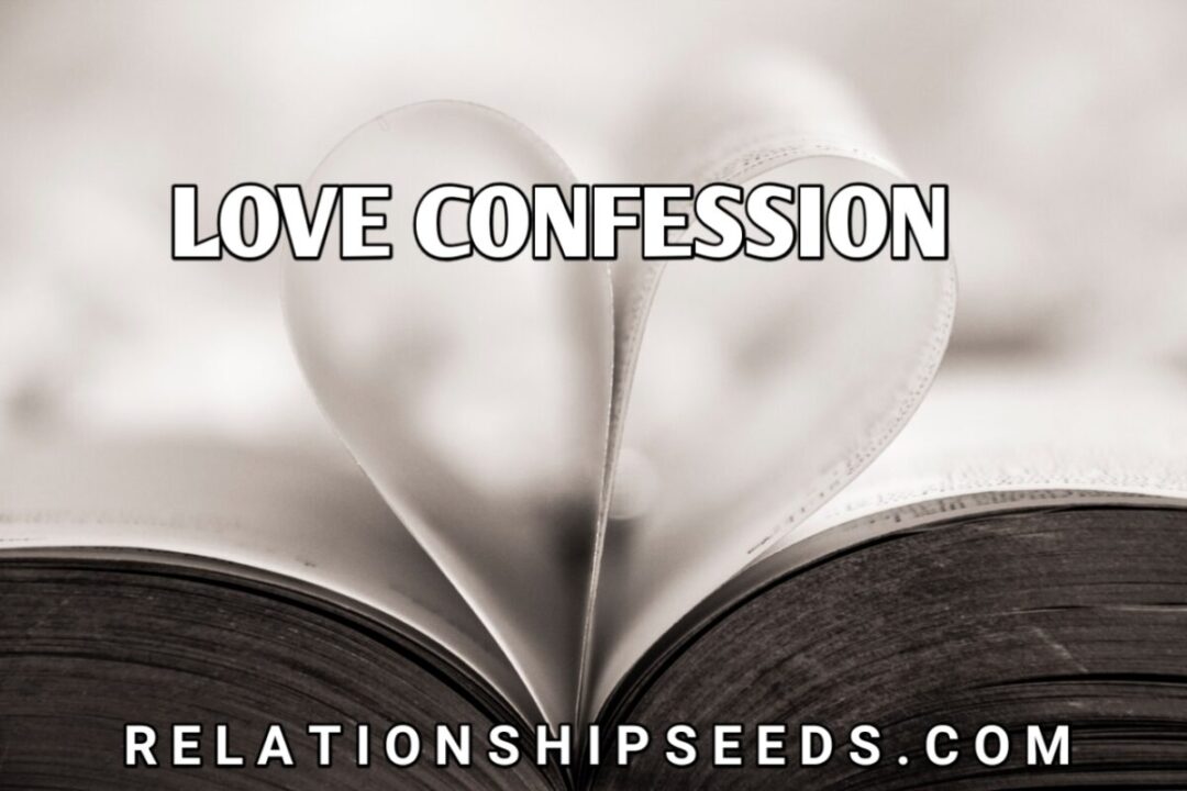love confession text messages