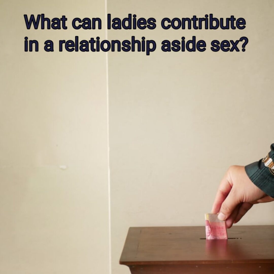 What do ladies contribute in a relationship asides sex?