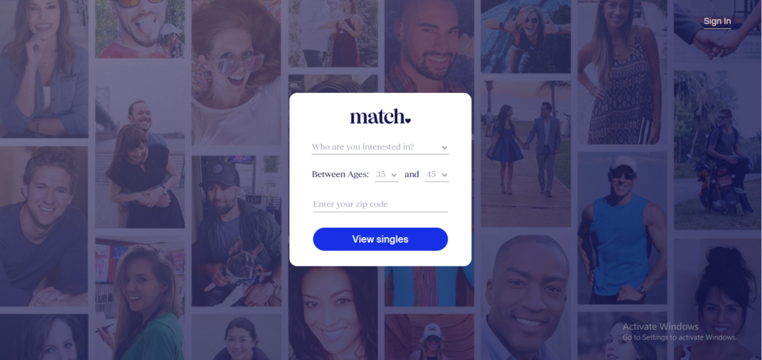 match dating app