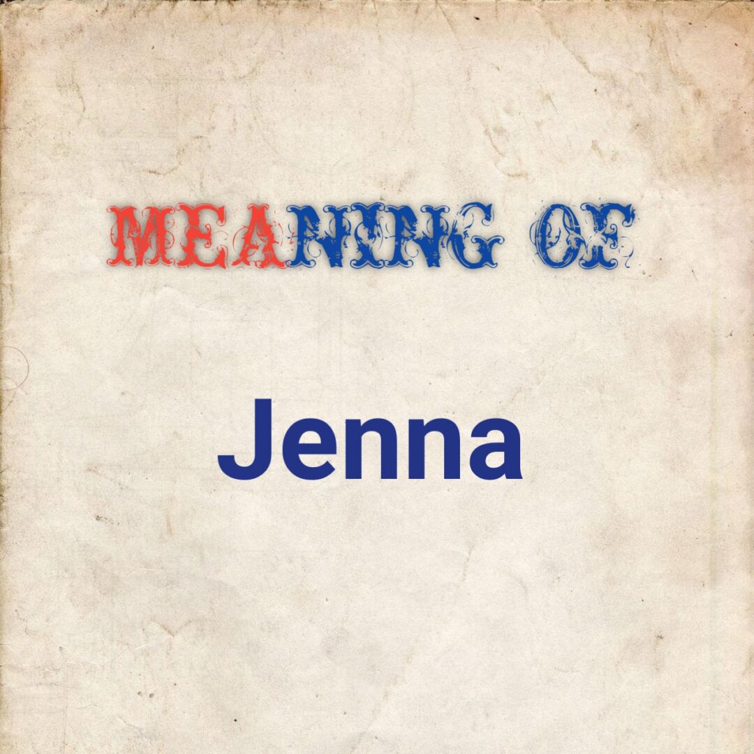 meaning of Jenna