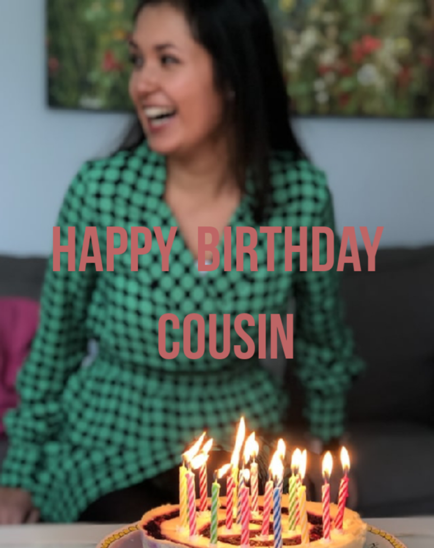 happy birthday cousin