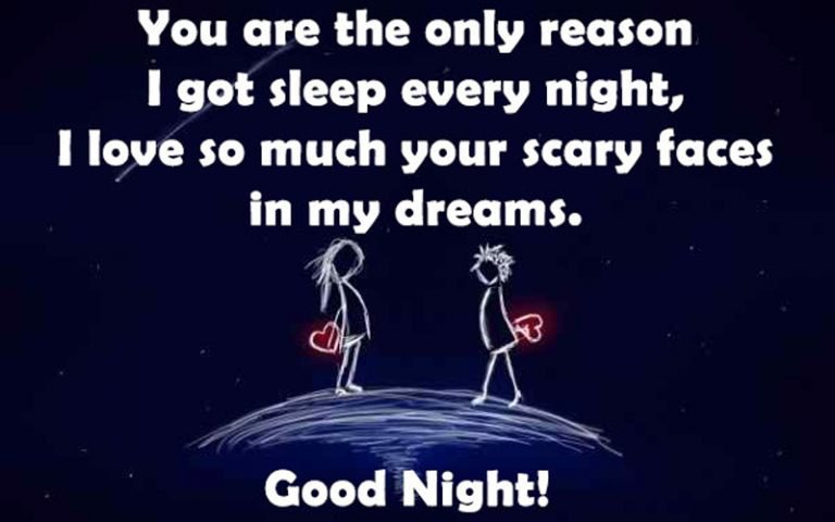 funny good night messages