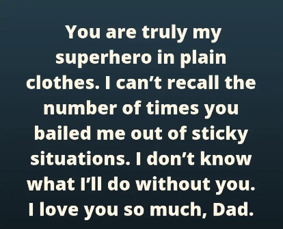 love msg for daddy