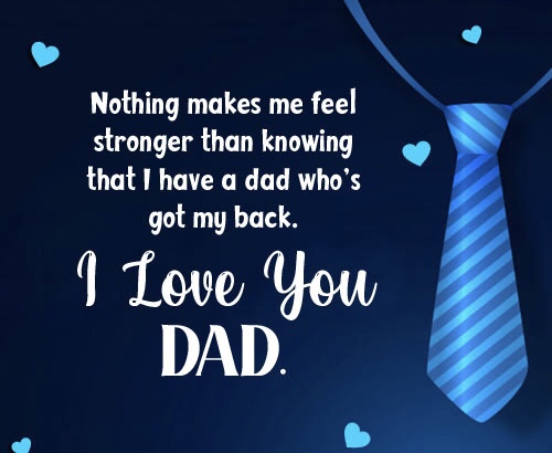 i love you messages for dad 1