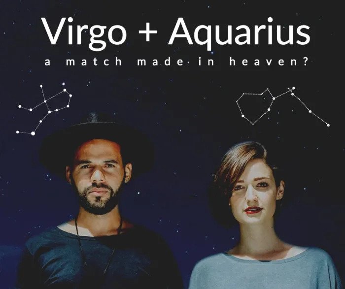 Aquarius and Virgo